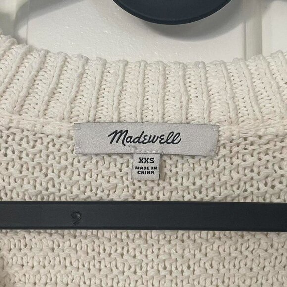 Madewell Arden V-Neck Crop Pullover Sweater - Picture 4 of 4